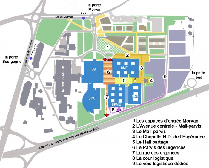 projet NOUVEL HÔPITAL DE NANCY , 4